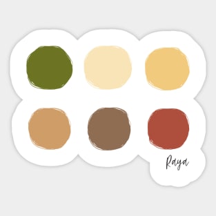 Color Palette 21 Sticker